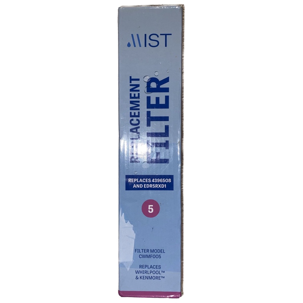 MIST CWMF005 Water Filter Replacement for Whirlpool & Kenmore, 4396508/EDR5RXD1